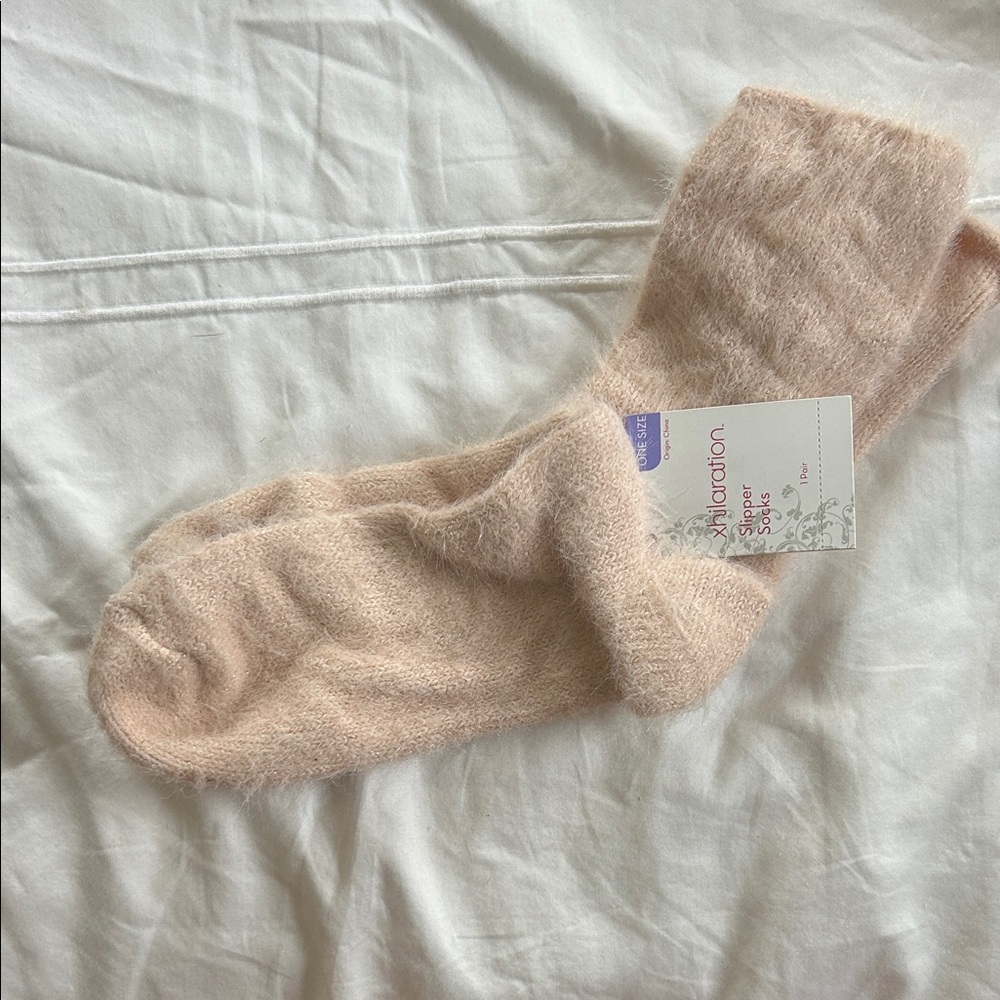 Soft Pink Socks